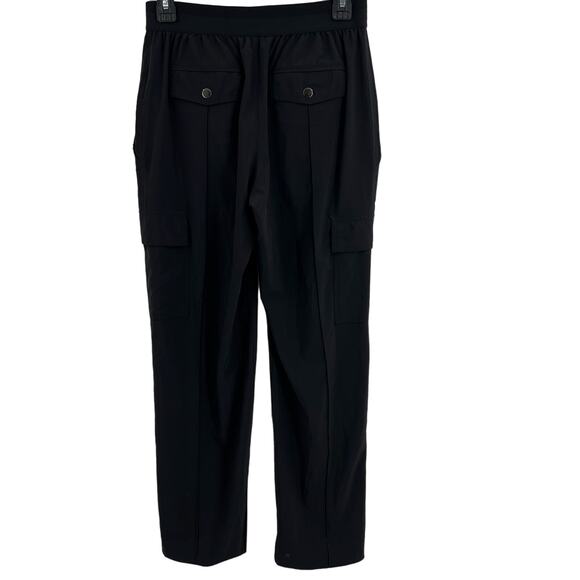 Athleta Vienna Cargo Pant 4 Black Travel Vacation Lightweight Packable - Picture 3 of 7